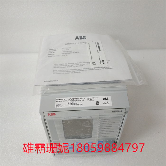 ABB REF615A_1G HAFNAEFCBGC1BQK11G 