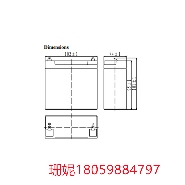 威达蓄电池HX4-10