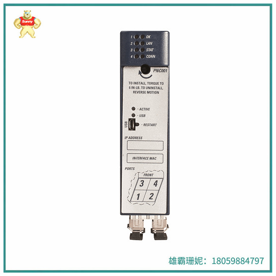 通信模块 IC695PNC001AF 用于将RX3i系统连接到PROFINET网络