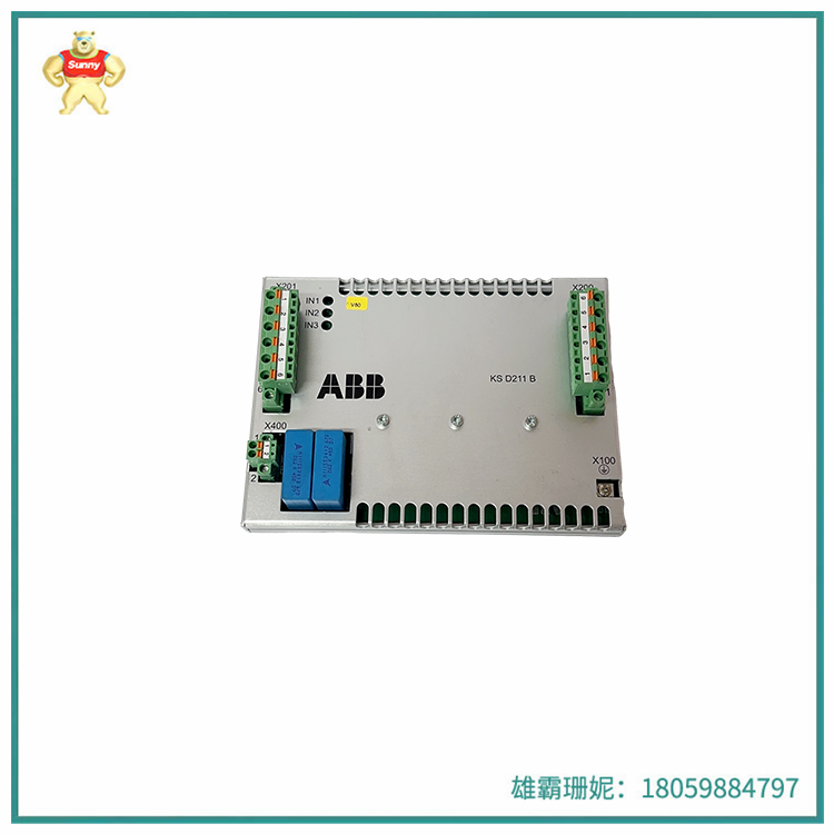 输入耦合单元 KSD211B 3BHE022455R1101 通常用于信号传输