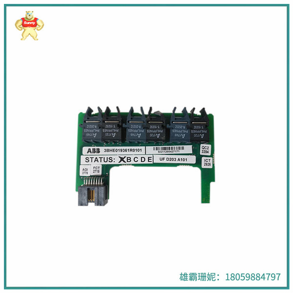 可控硅模块 UFD203A101-3BHE019361R0101 具有可扩展性