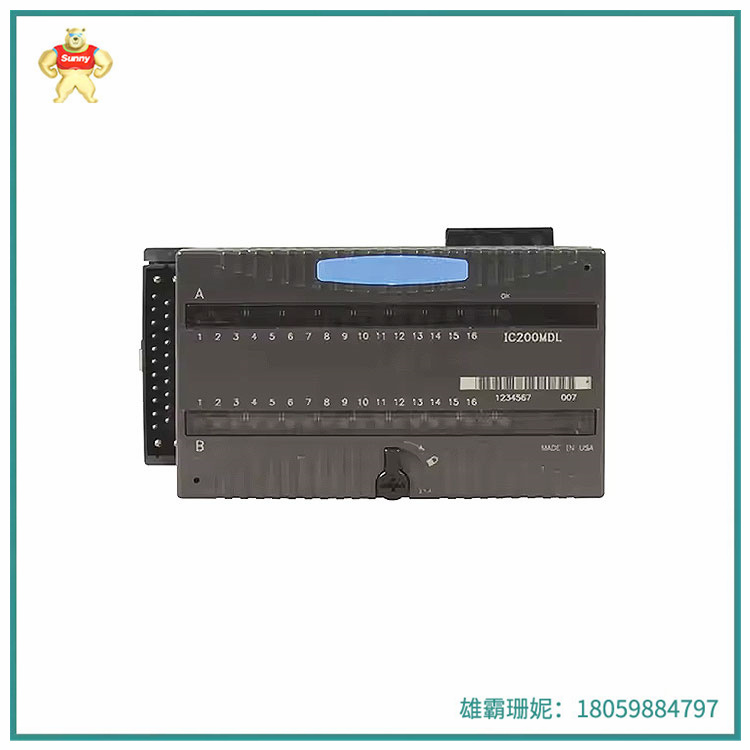 IC200MDL741  离散输出模块  将数字信号转换为模拟信号输出